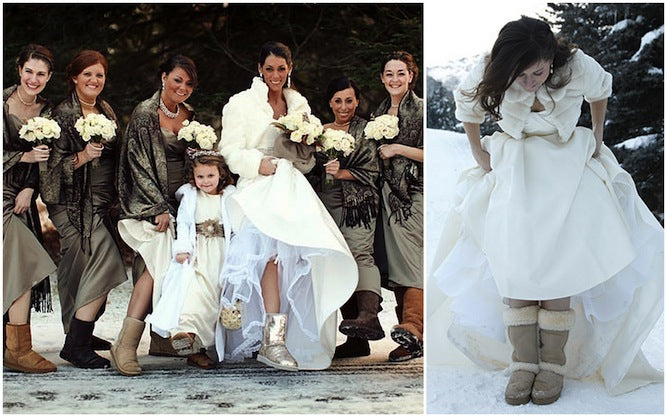 brides-in-UGG-boots-at-winter-weddings