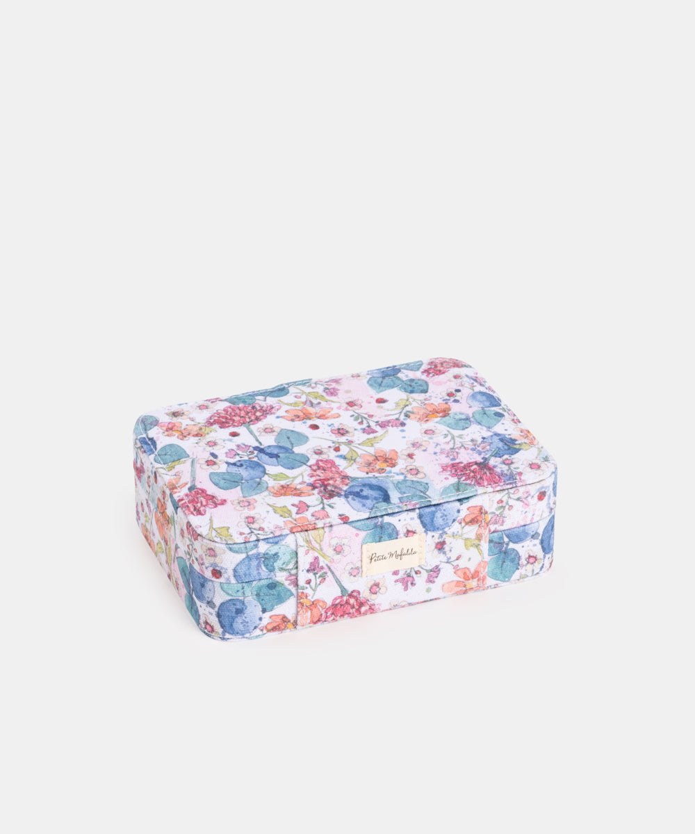 Joyero grande flores