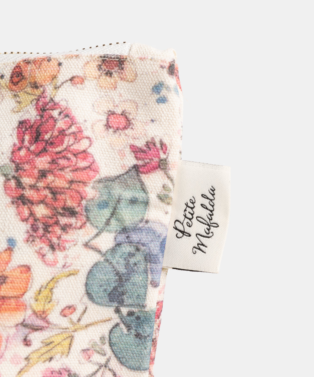 Bolso de mano estampado flores