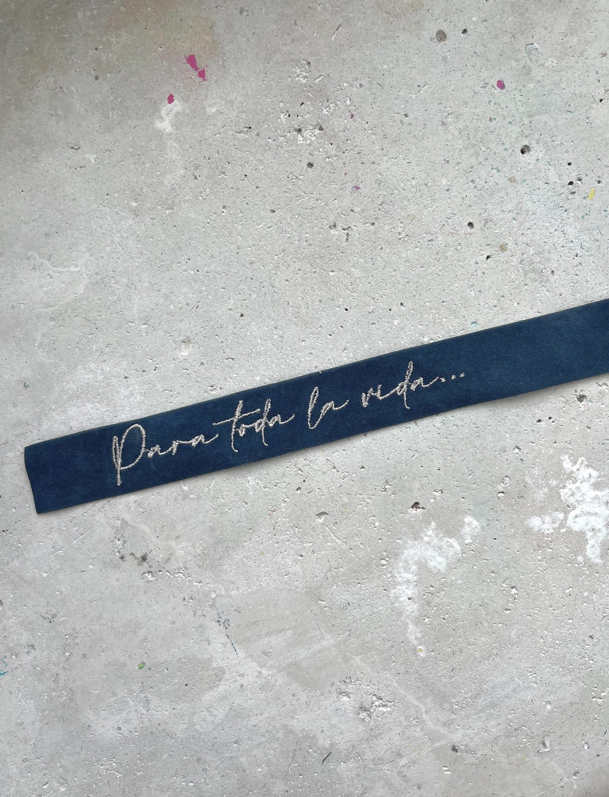 Cinta ramo “Para Toda La Vida…”