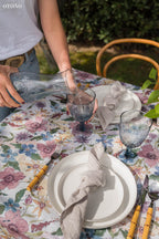 Mantel textil resinado