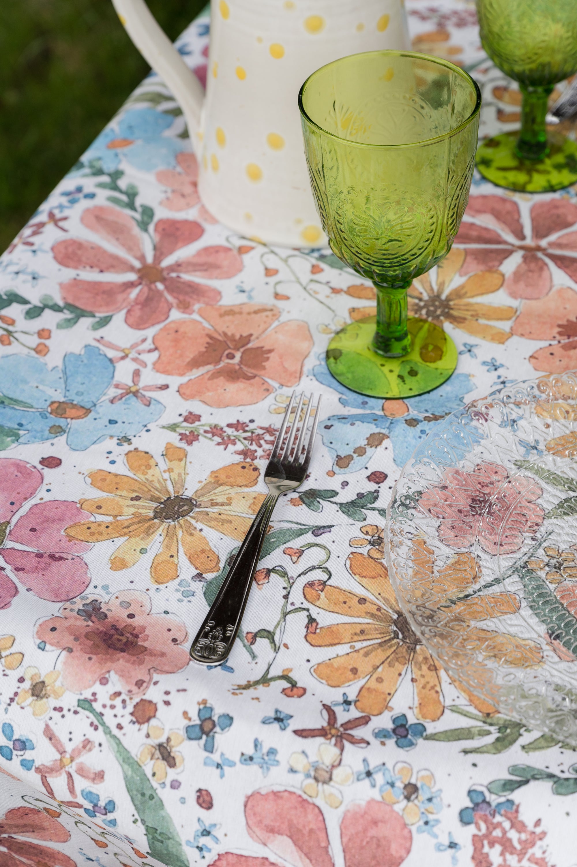 Mantel textil resinado