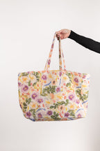 Big Bag con estampado de melocotones. Bolsa o bolso Grande.