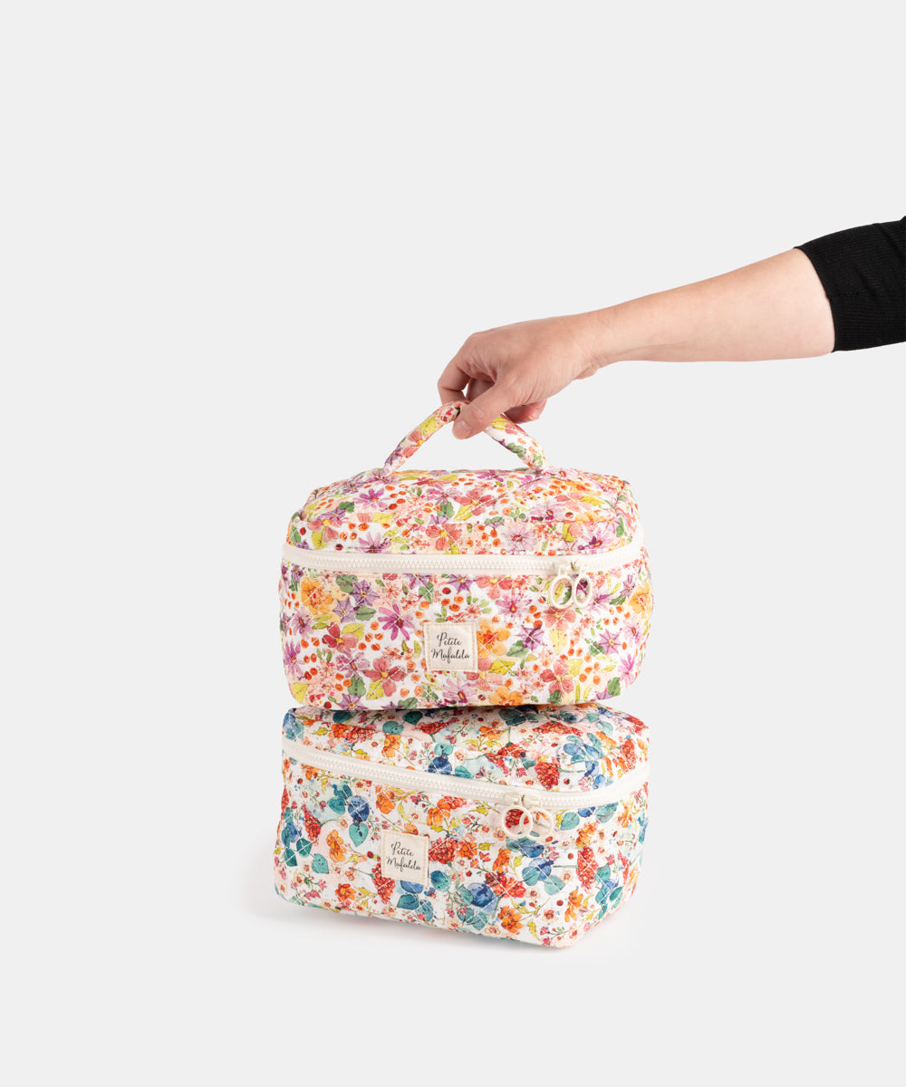 Neceser acolchado con asa