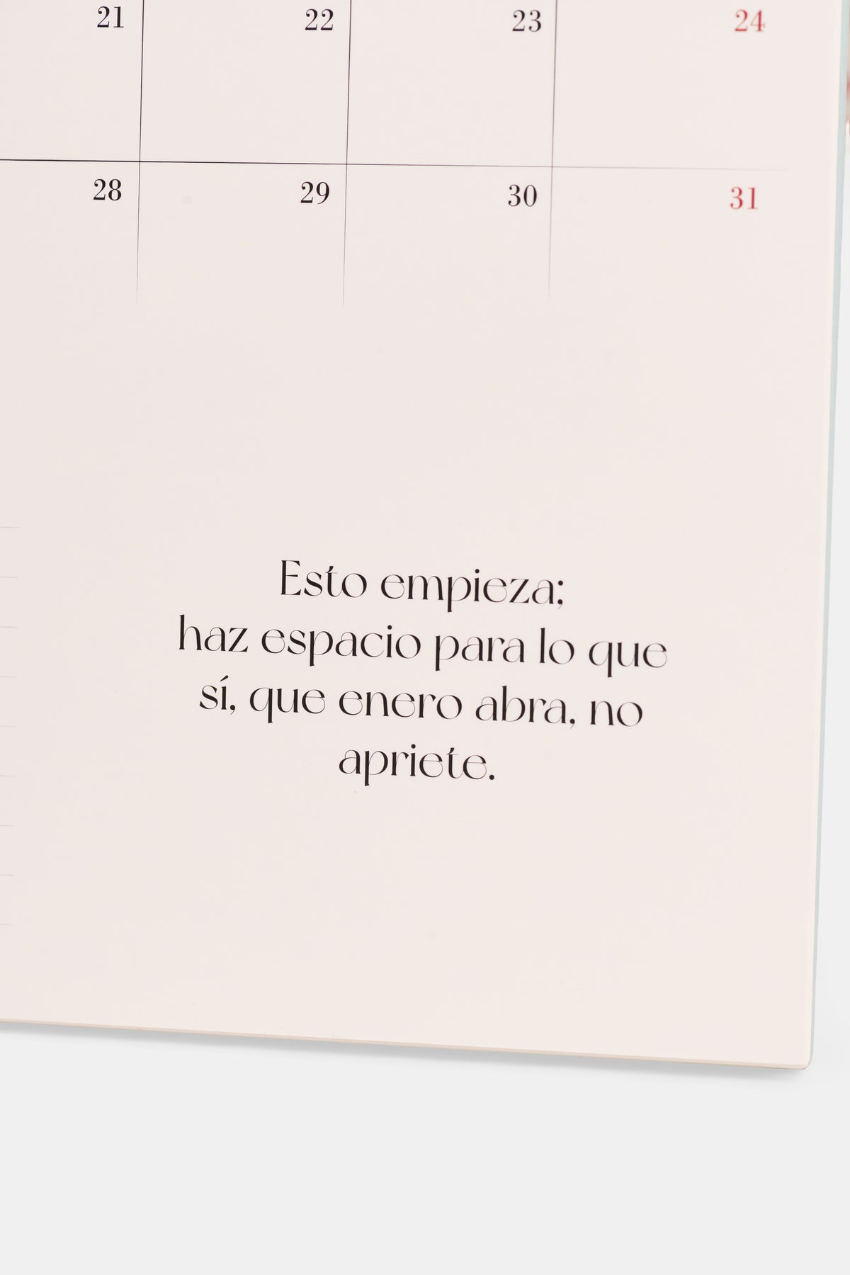 Calendario pared 2027