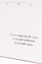 Calendario pared 2026