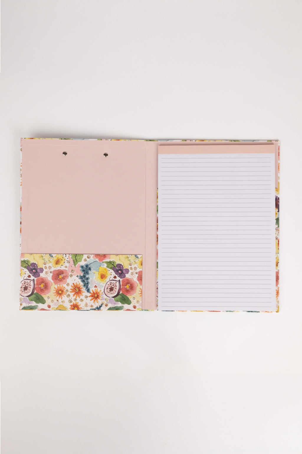 Carpeta con bloc de notas