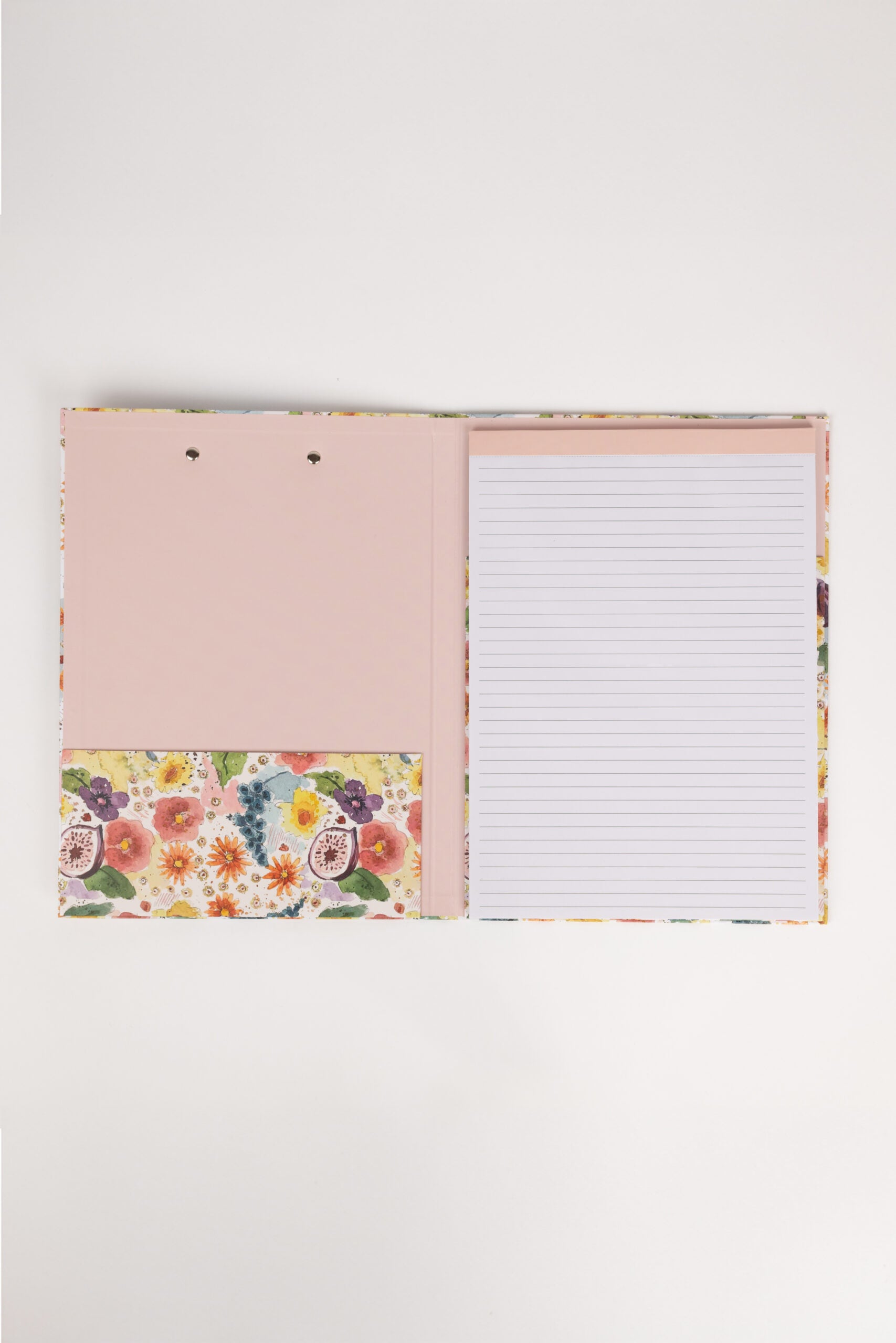 Carpeta con bloc de notas