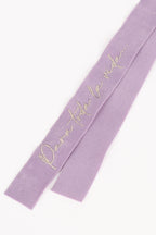 Cinta para el ramo color violeta