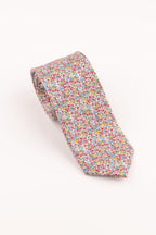 Corbata estampado flores