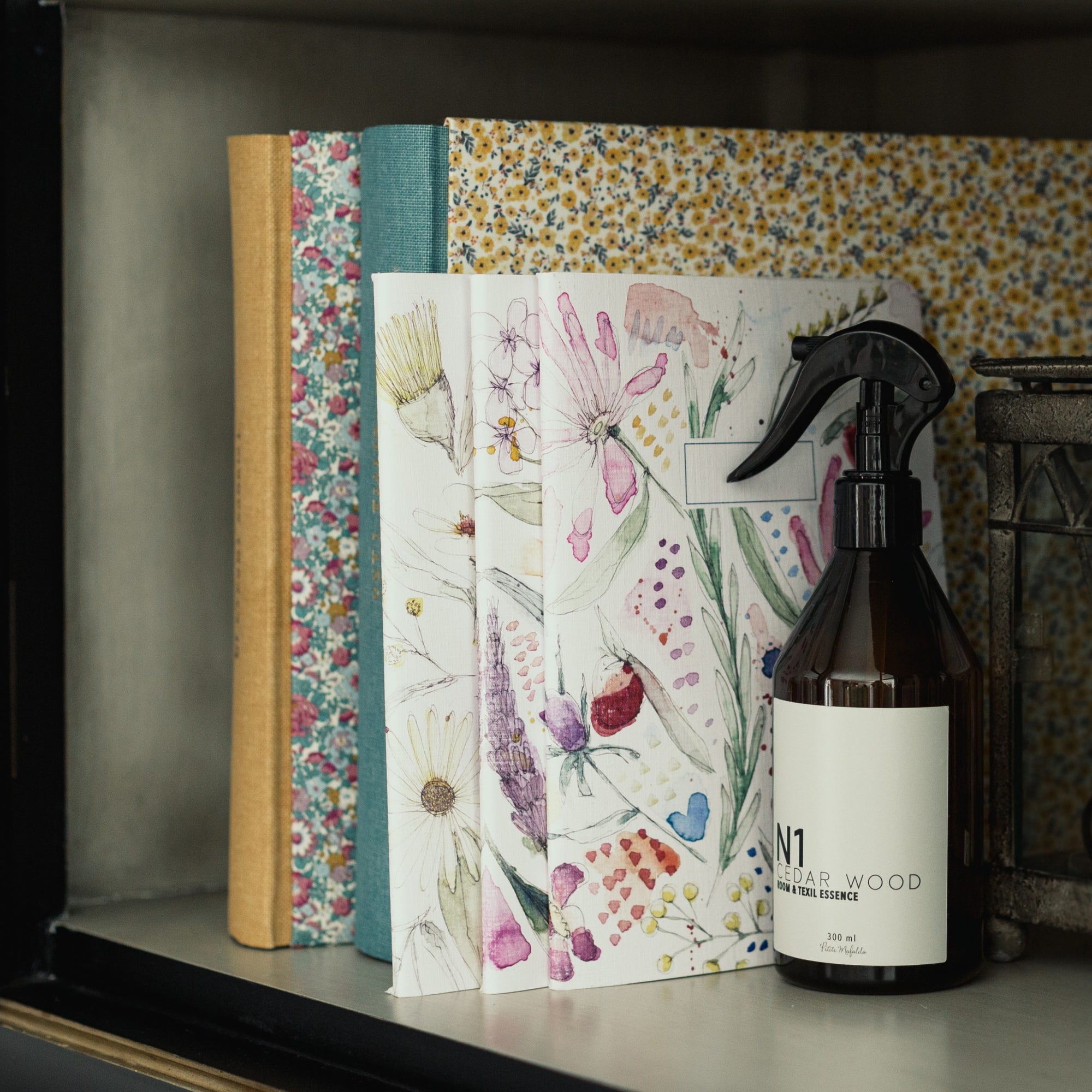 Pack cuadernos de flores