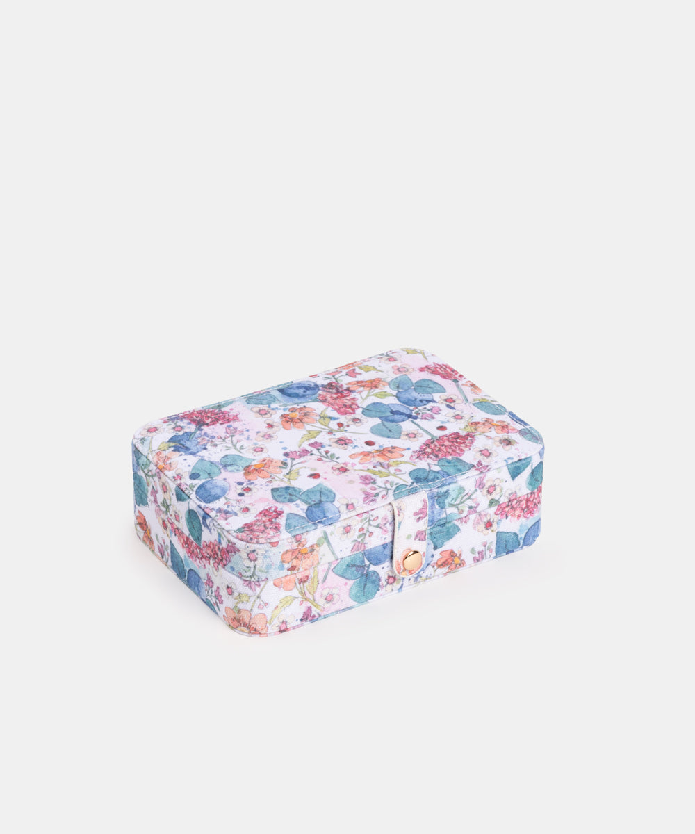 Joyero grande flores