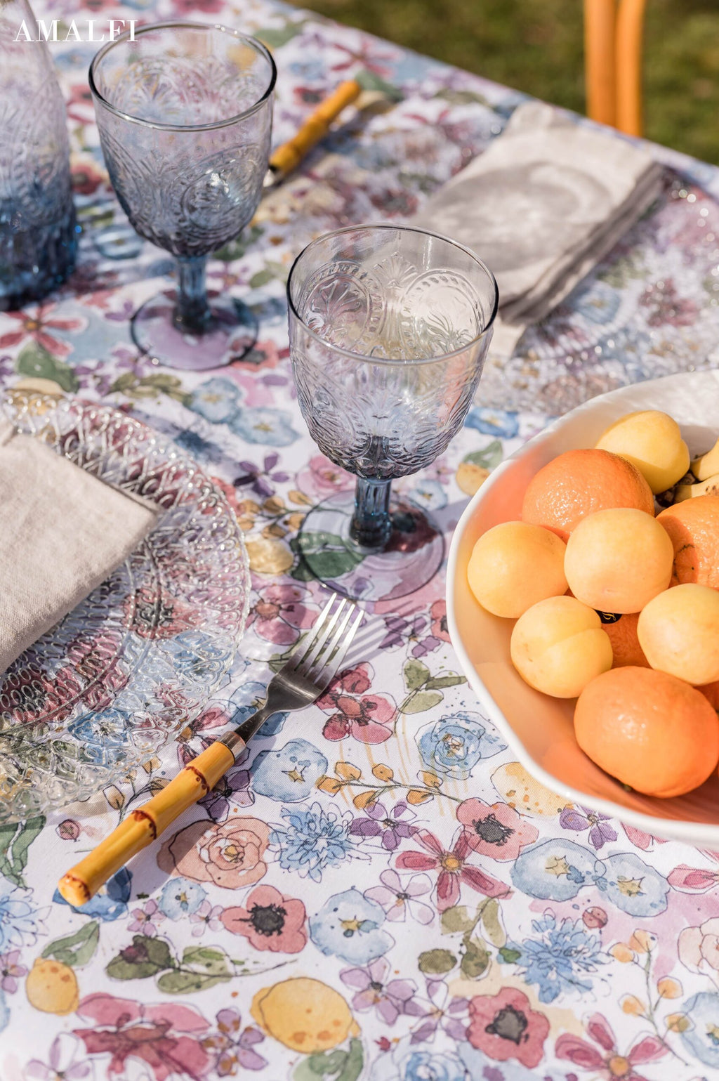 Mantel textil resinado