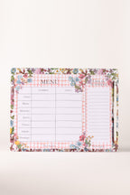 Menú y lista de la compra