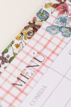 Menú y lista de la compra