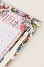 Menú y lista de la compra