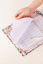 Menú y lista de la compra