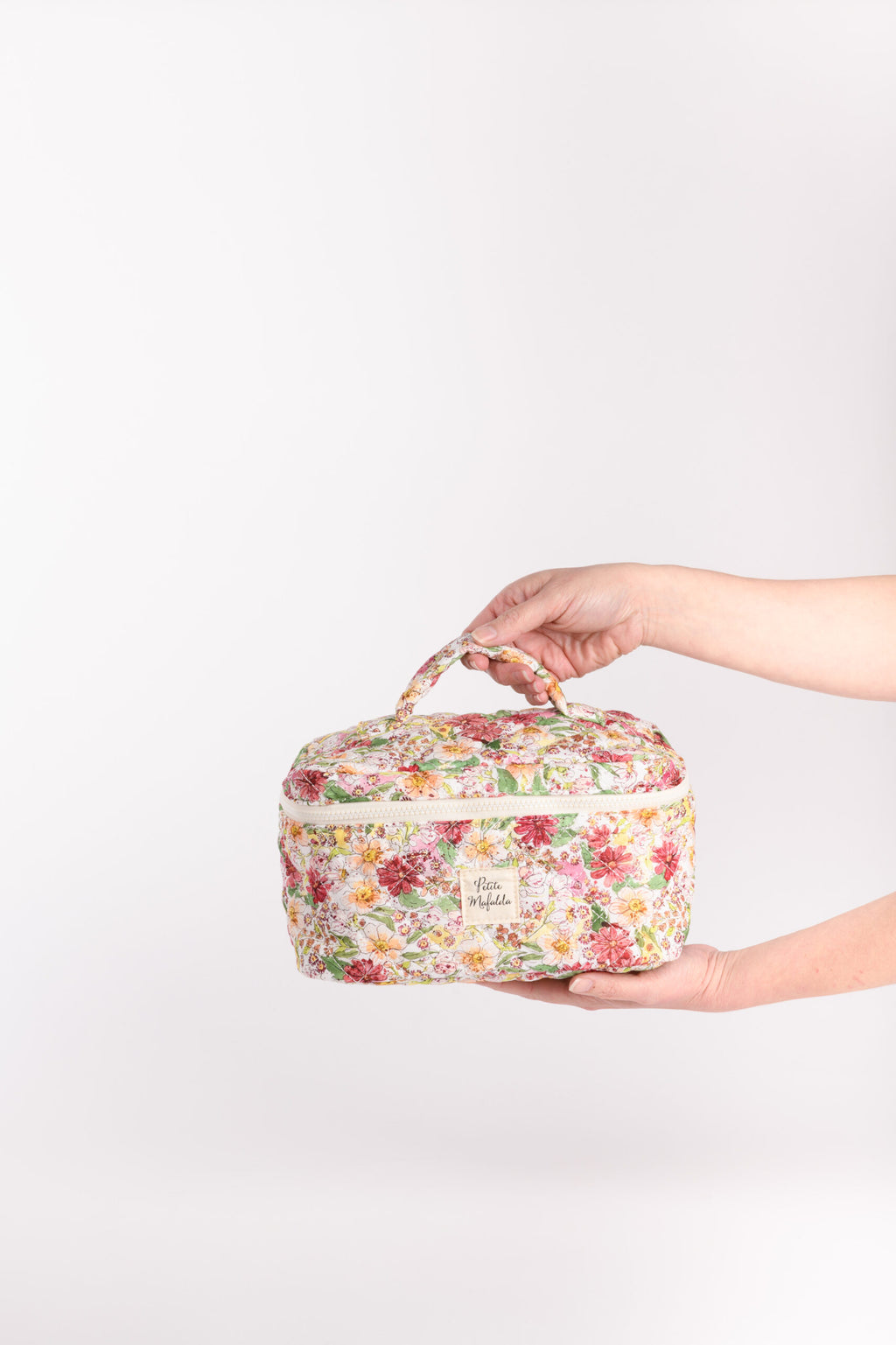 Neceser acolchado con asa