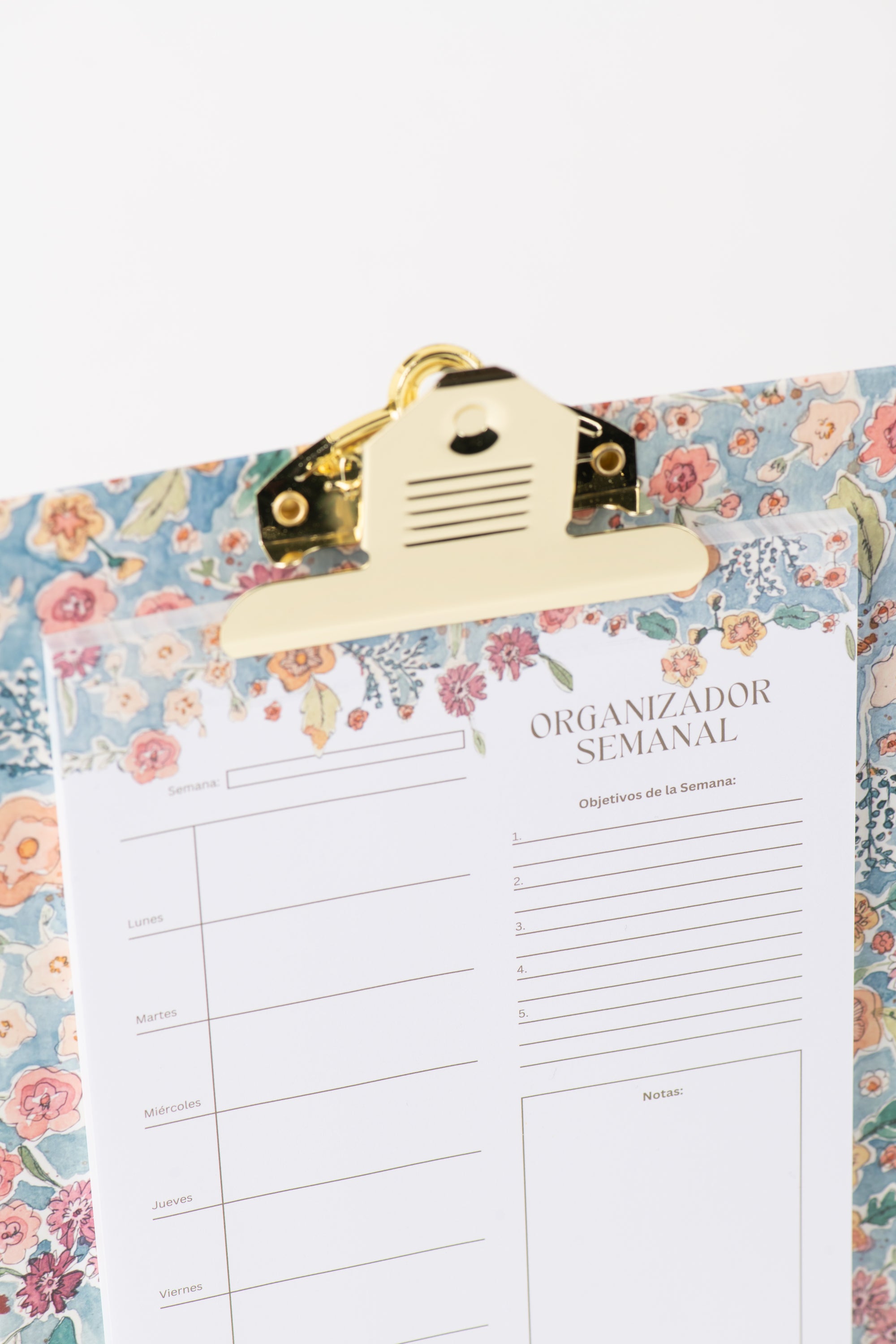 Organizador semanal