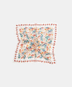 Pañuelo flores seda