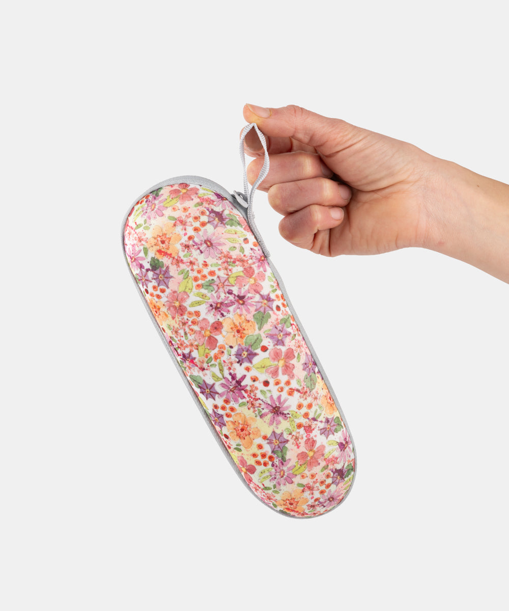 Paraguas plegable flores