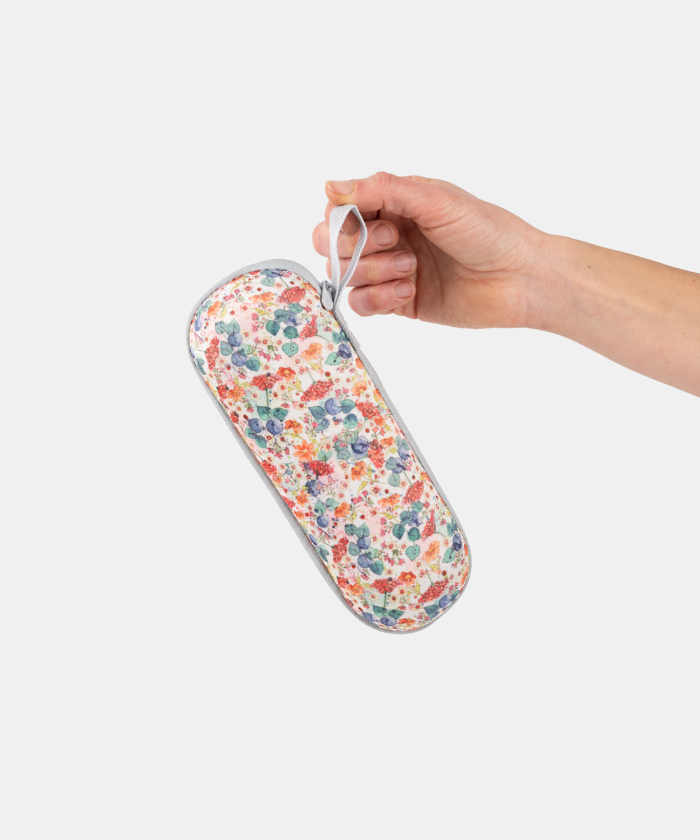 Paraguas plegable flores