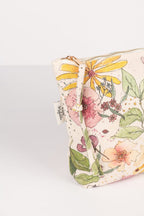 Bolso de mano estampado flores