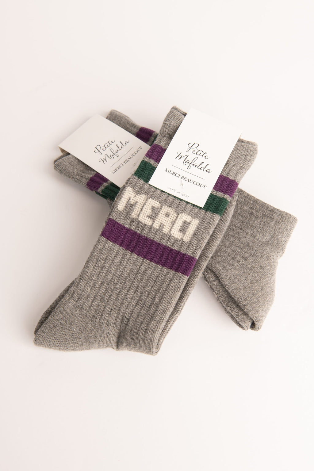 Calcetines merci gris