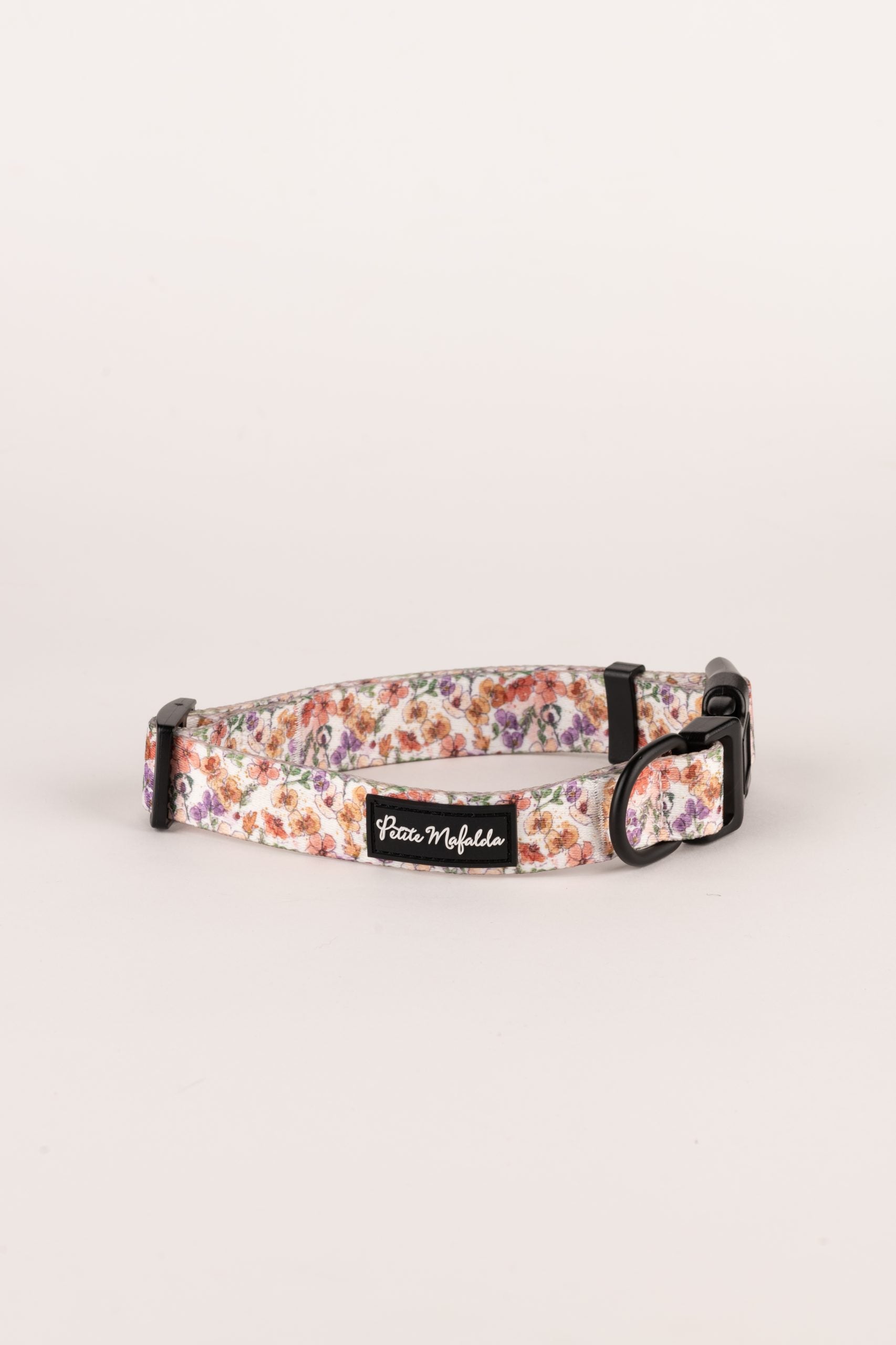 Collar perro flores