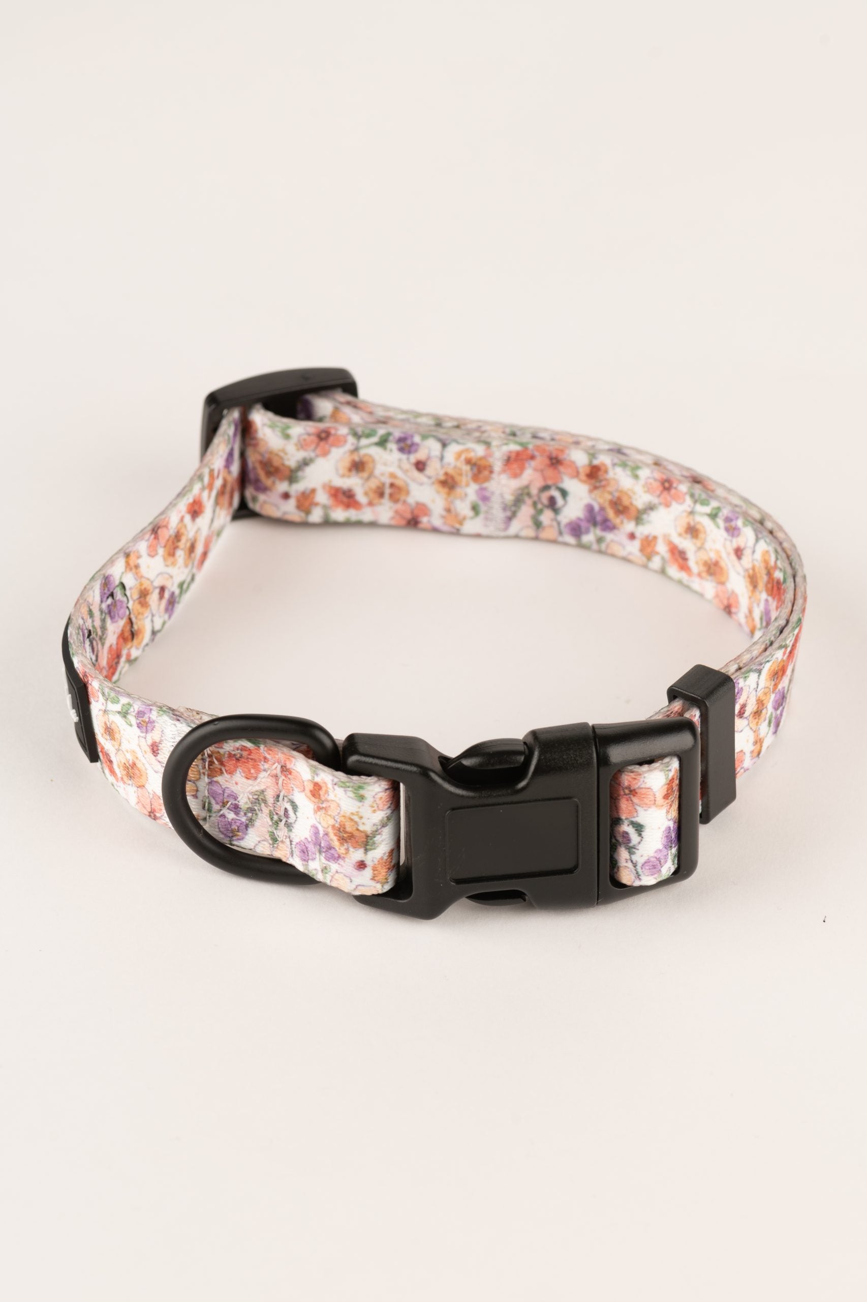 Collar perro flores