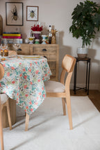 Mantel textil resinado