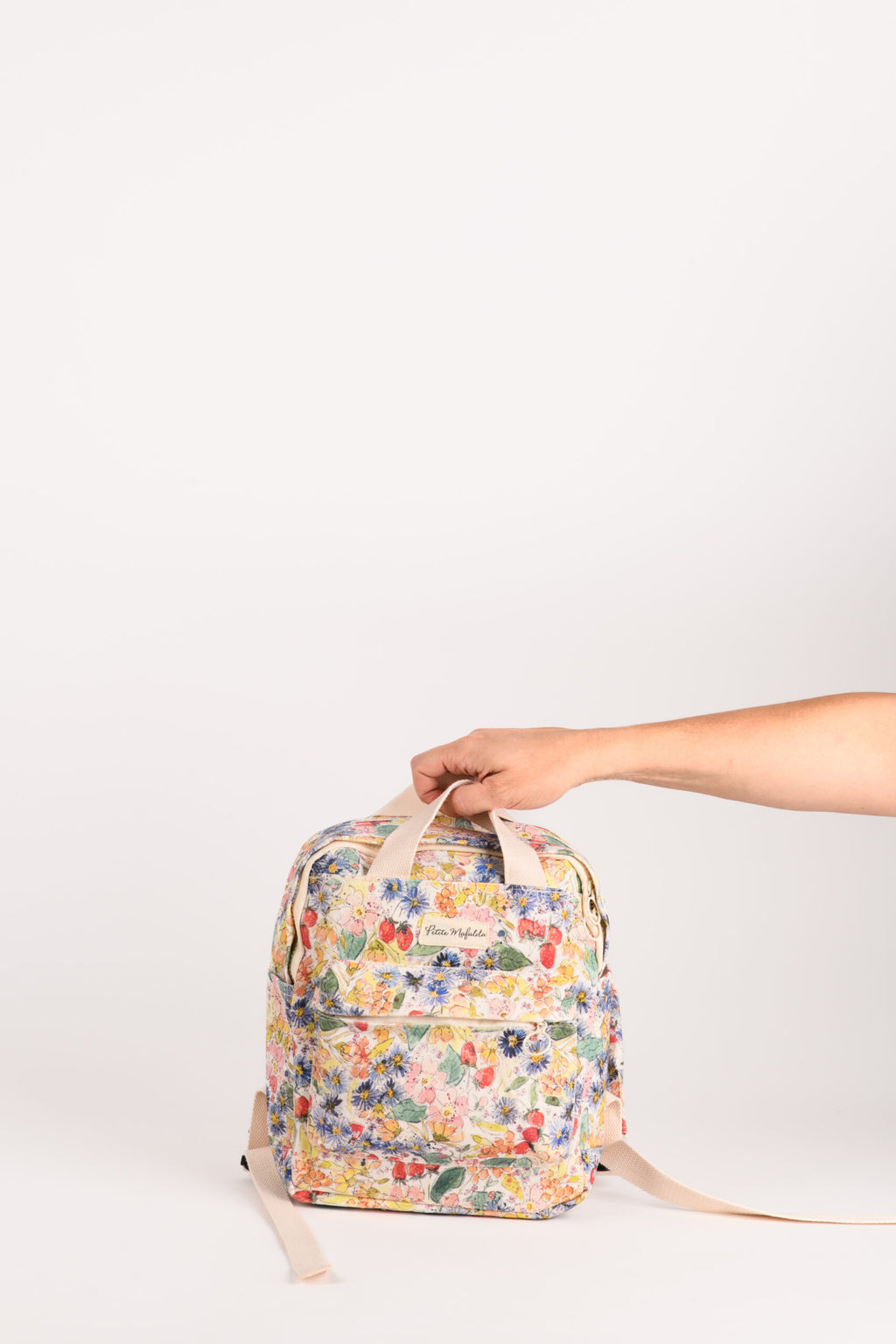 Mochila de flores