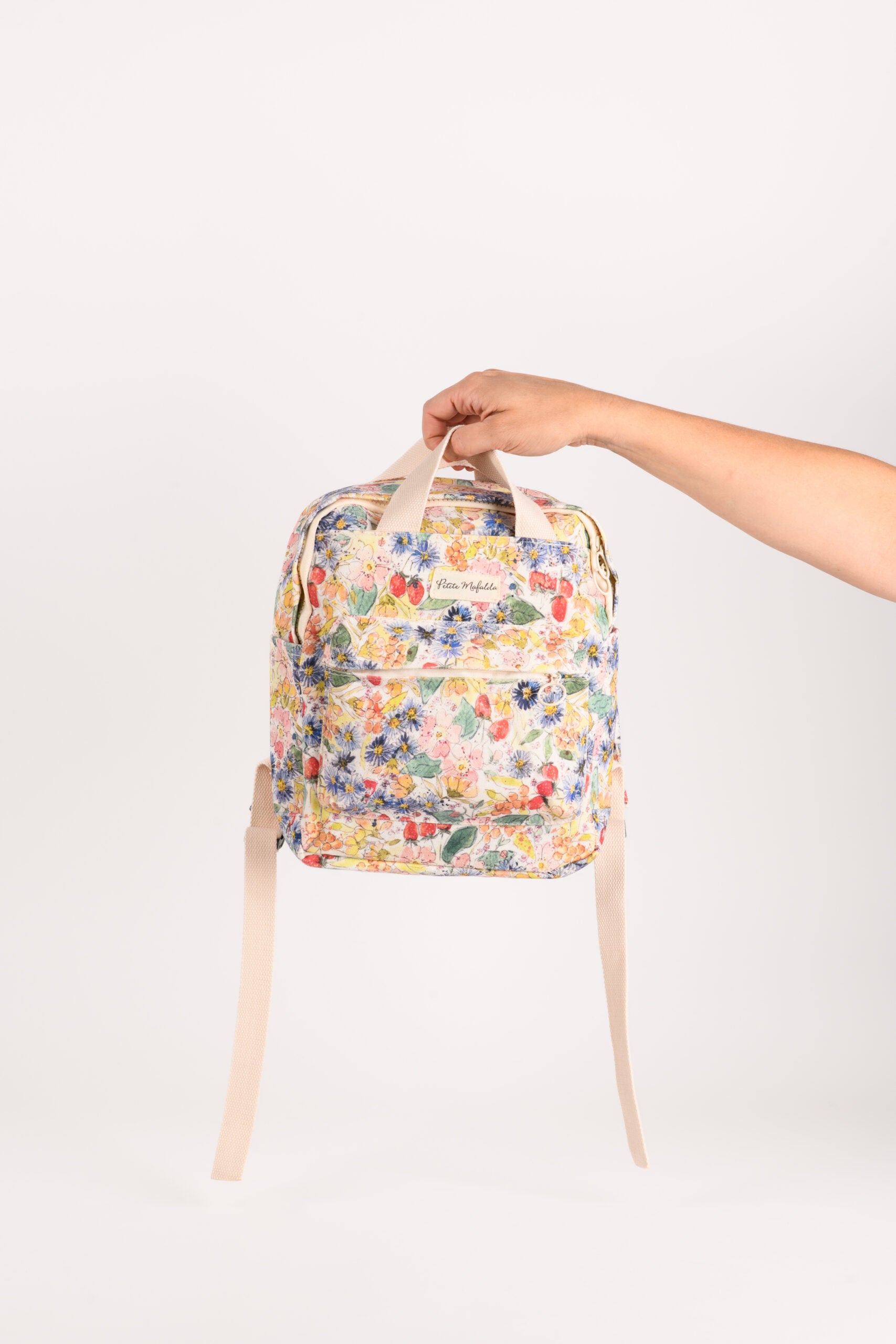 Mochila de flores