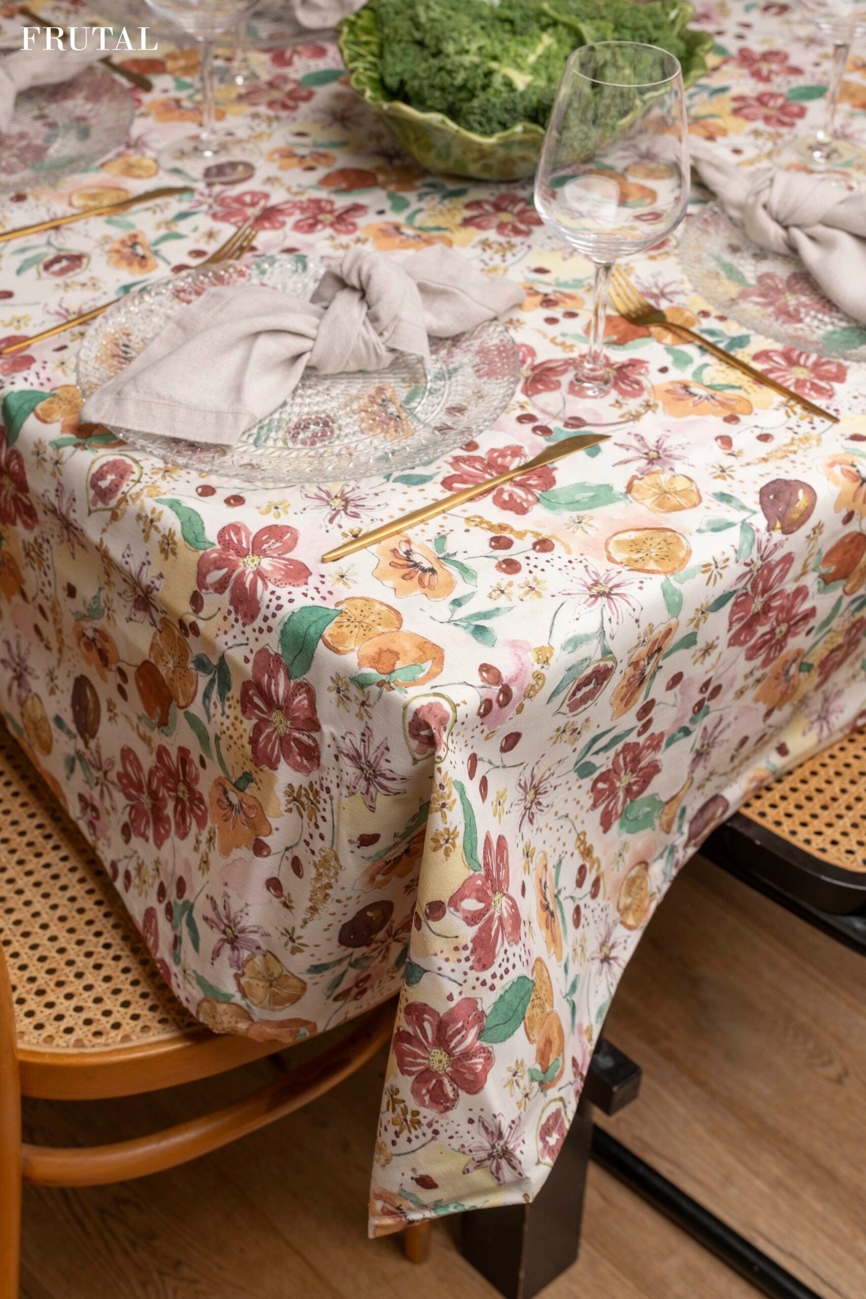 Mantel textil resinado