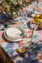 Mantel textil resinado