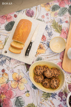 Mantel textil resinado