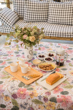 Mantel textil resinado