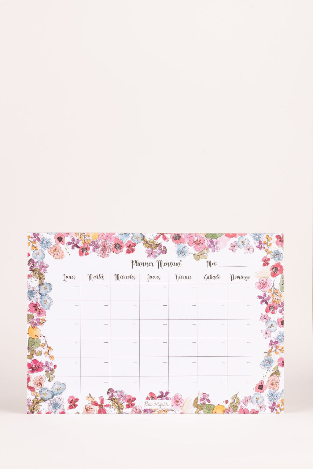 Planificador mensual de sobremesa