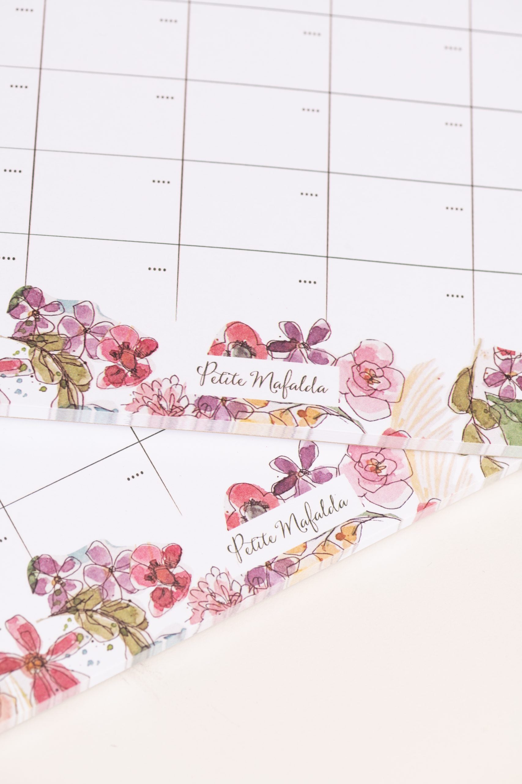 Planificador mensual de sobremesa