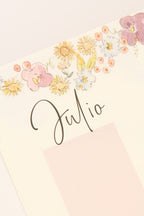 Planificador Anual de Flores