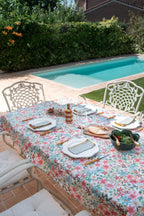 Mantel textil resinado
