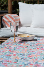 Mantel textil resinado