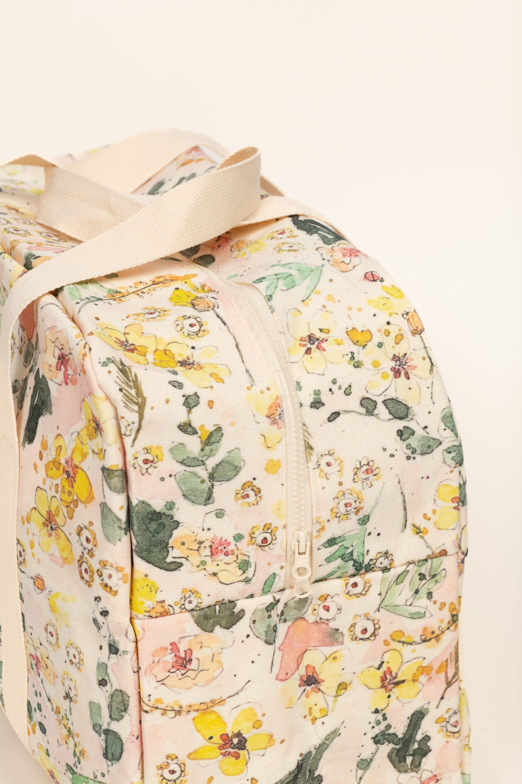 Maleta viaje fin de semana flores